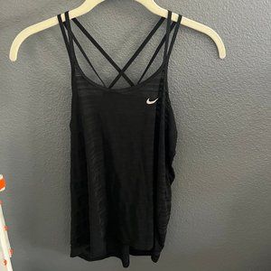 Nike Women's DriFit Black Featherlight Tank Size XS